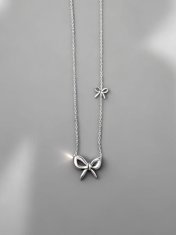 Bow Pendant Necklace