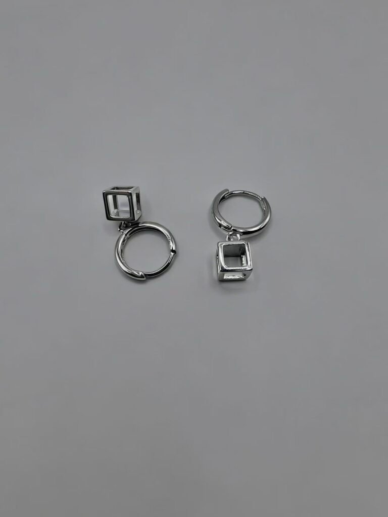 Axis Square Earrings
