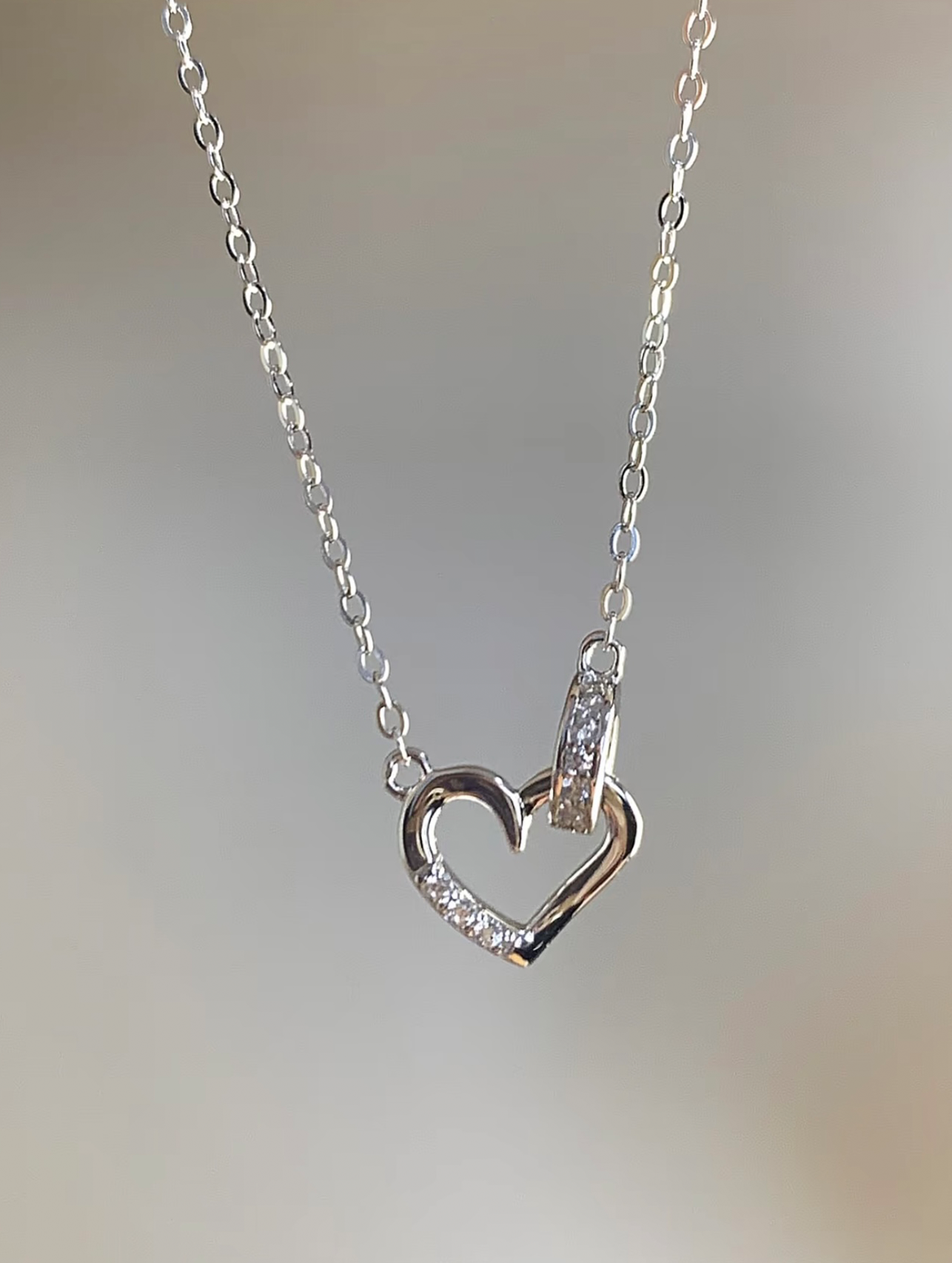 Heart Pendant Necklace - Image 2