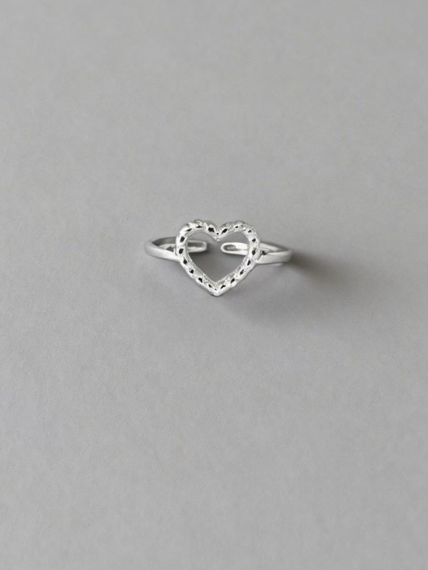 Open Heart Setting Ring