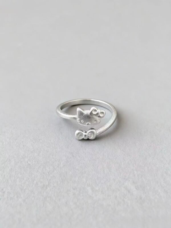 Hello Kitty & Bow Open Ring