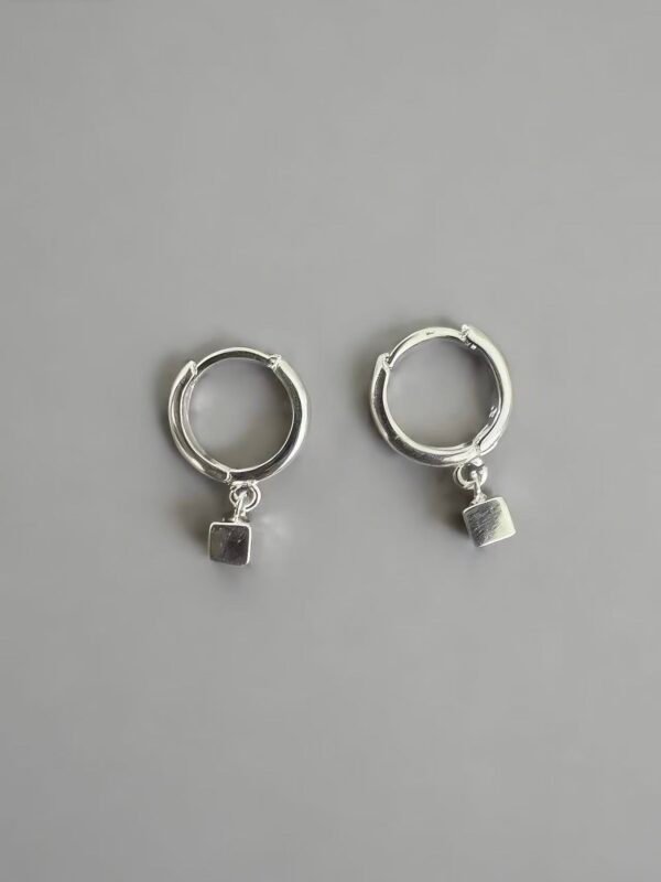 Cube Drop Earrings