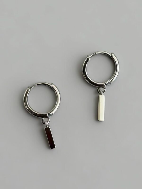 Linea Silver Drop Earrings