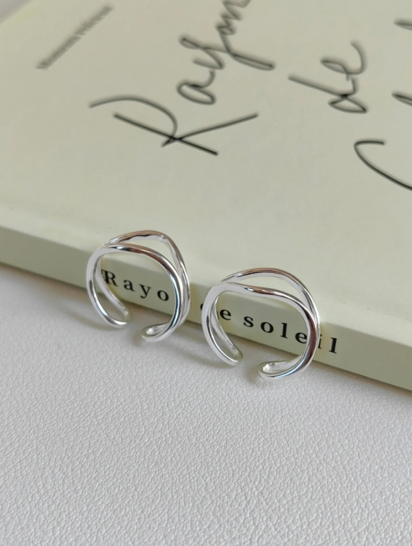 Silver Intertwine Ring