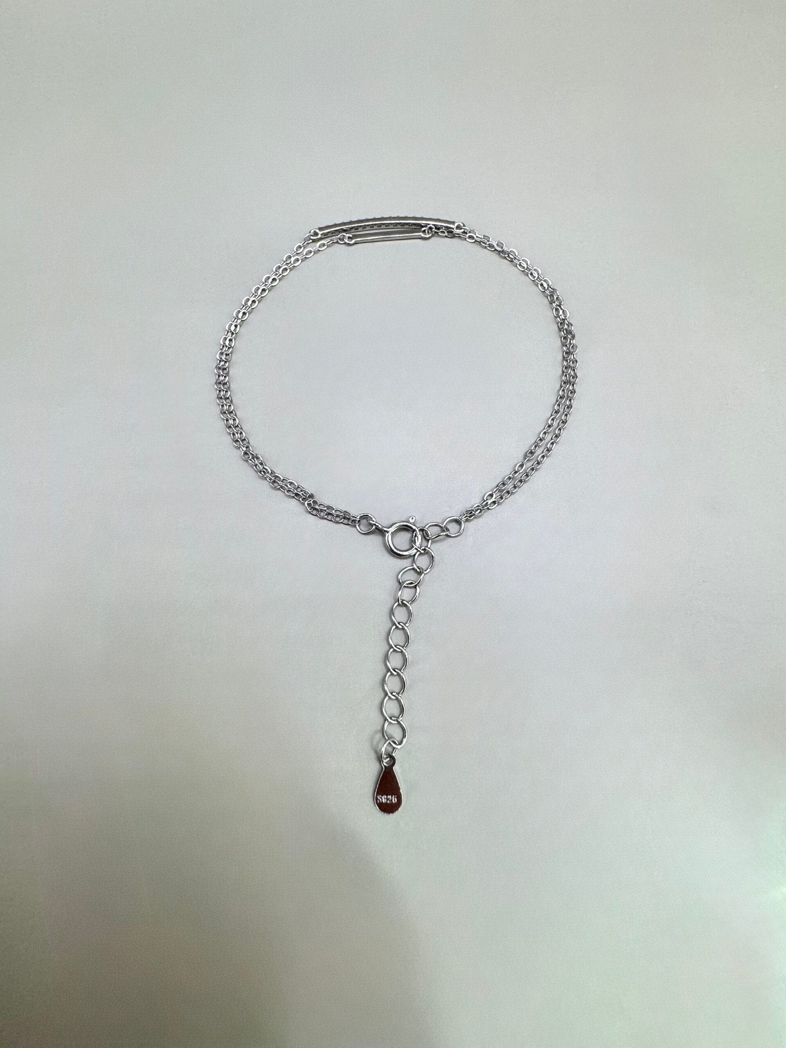 Dual Bar Layered Bracelet - Image 2